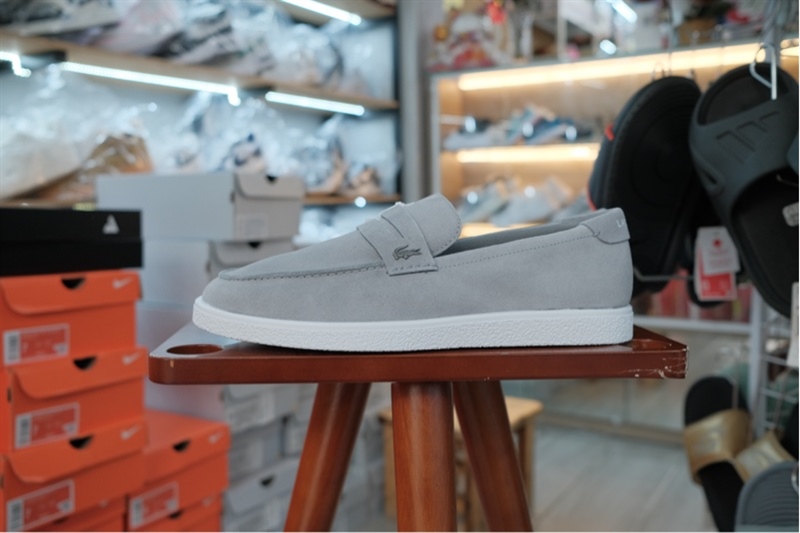 Giày Lacoste Slip on Cochet Suede Loafers 749CMA004525Y