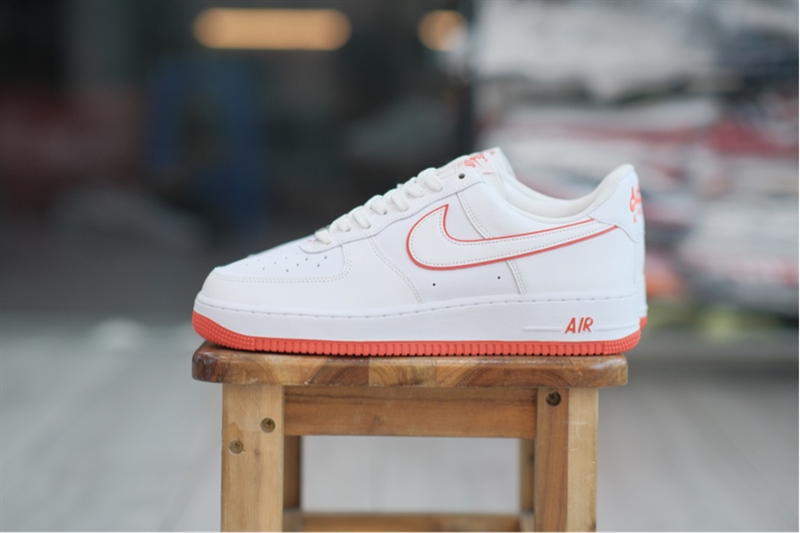 Giày Nike Air Force 1 Low White Orange DV0788-102