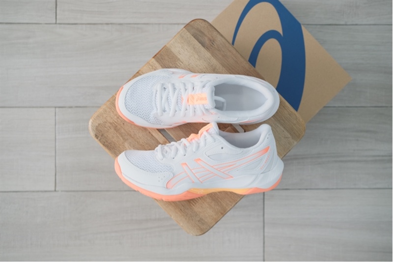 Giày Pickleball Cầu Lông Asics Gel Rocket 12 Orange 1072A119-100 Giày Pickleball Cầu Lông Asics Gel Rocket 12 Orange 1072A119-100