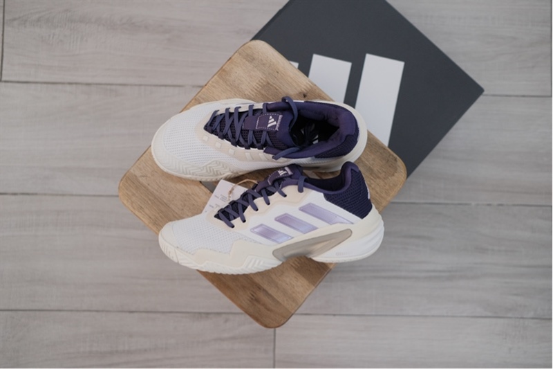 Giày Pickleball Tennis Adidas Barricade 13 White Plum JR7814 Giày Pickleball Tennis Adidas Barricade 13 White Plum JR7814