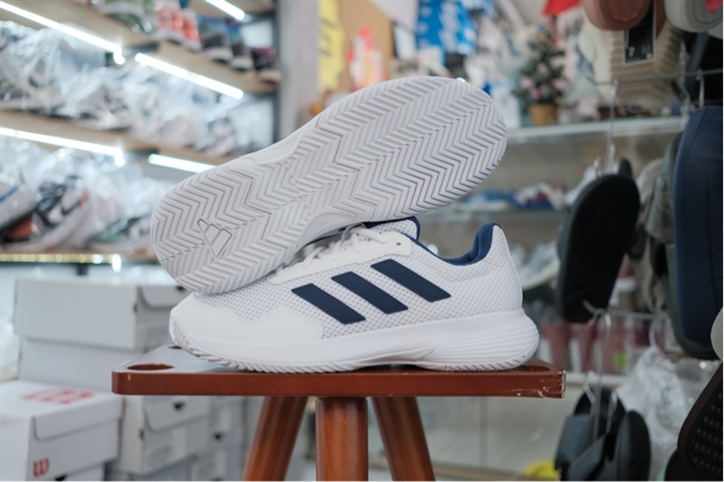 Giày Pickleball Tennis Adidas Game Spec 2 White Navy ID2470 Giày Pickleball Tennis Adidas Game Spec 2 White Navy ID2470