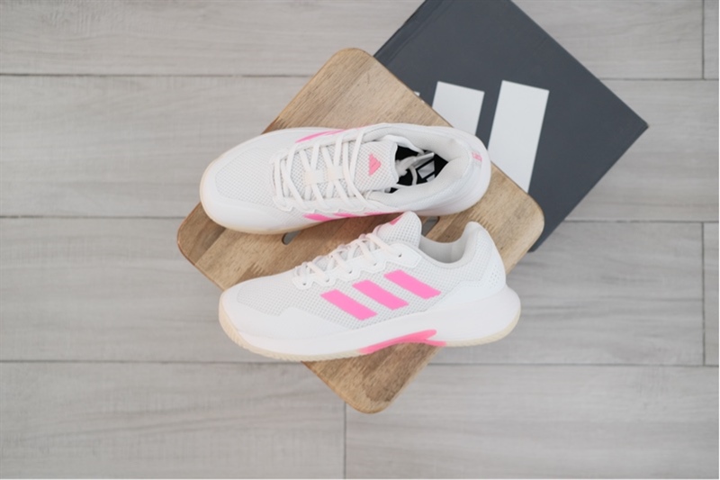 Giày Pickleball Tennis Adidas GameCourt 2 W White Pink JP7723 Giày Pickleball Tennis Adidas GameCourt 2 W White Pink JP7723