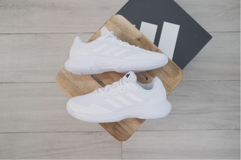 Giày Pickleball Tennis Adidas Gamecourt 2 White IG9568 - 44.5