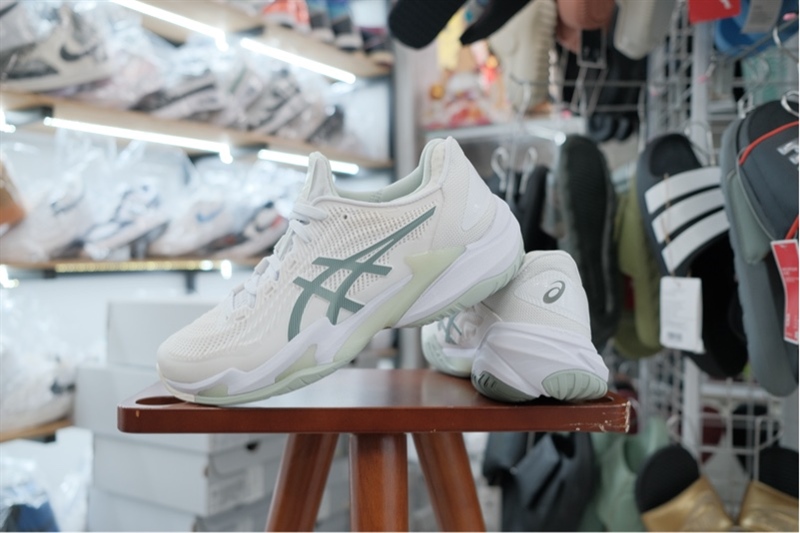 Giày Pickleball Tennis Asics Court FF 3 Lichen Rock 1042A220-106 Giày Pickleball Tennis Asics Court FF 3 Lichen Rock 1042A220-106