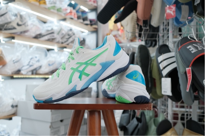 Giày Pickleball Tennis Asics Court FF 3 New Leaf 1041A370-103