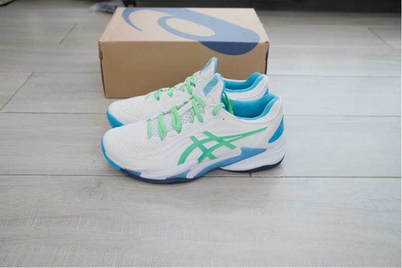 Giày Pickleball Tennis Asics Court FF 3 New Leaf 1041A370-103