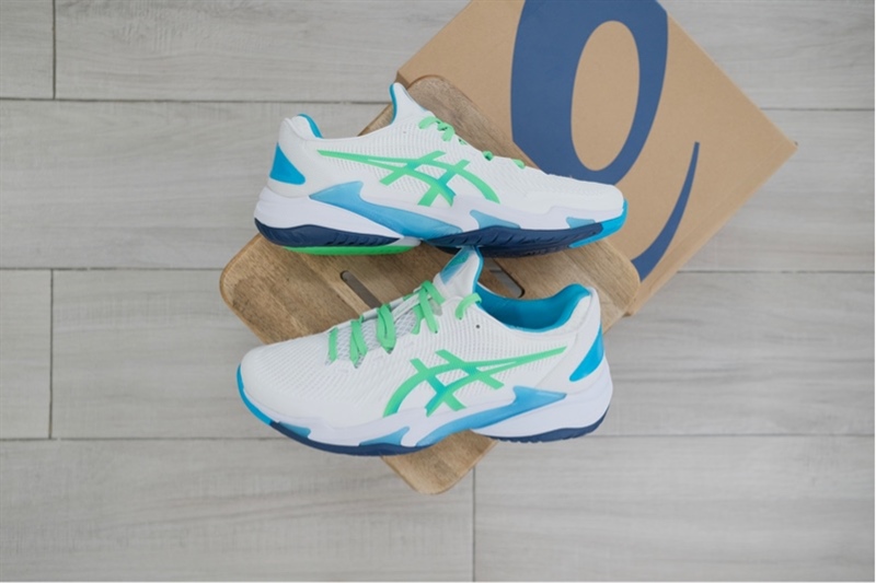 Giày Pickleball Tennis Asics Court FF 3 New Leaf 1041A370-103