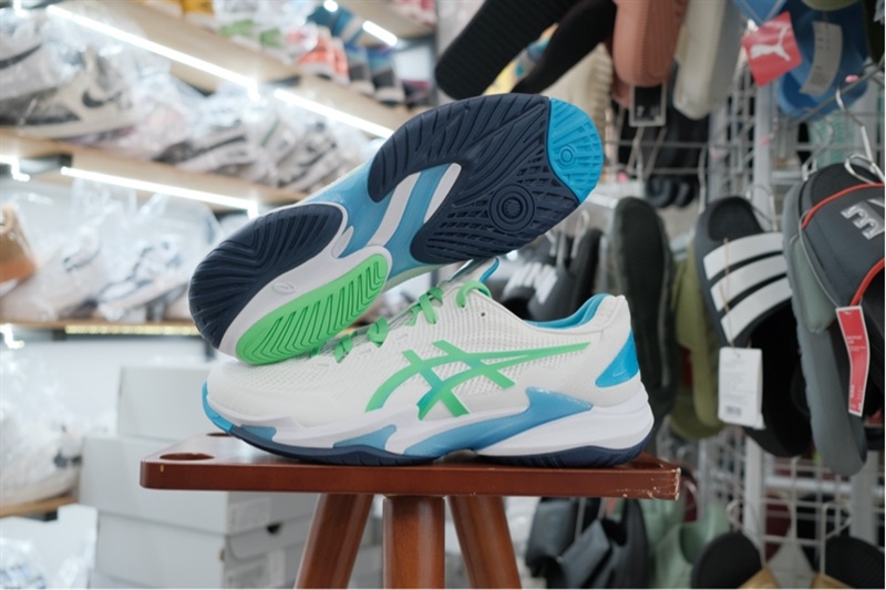 Giày Pickleball Tennis Asics Court FF 3 New Leaf 1041A370-103