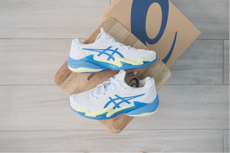 Giày Pickleball Tennis Asics Gel Court FF 3 White 1042A220-105 - 38