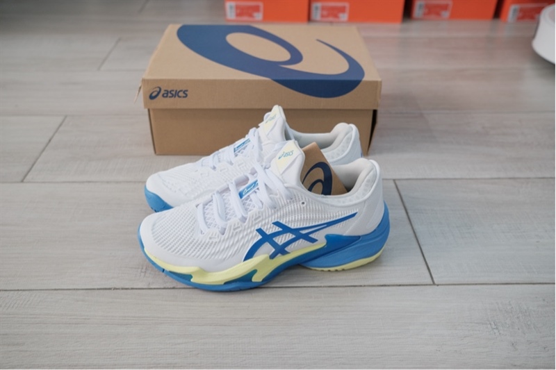 Giày Pickleball Tennis Asics Gel Court FF 3 White 1042A220-105