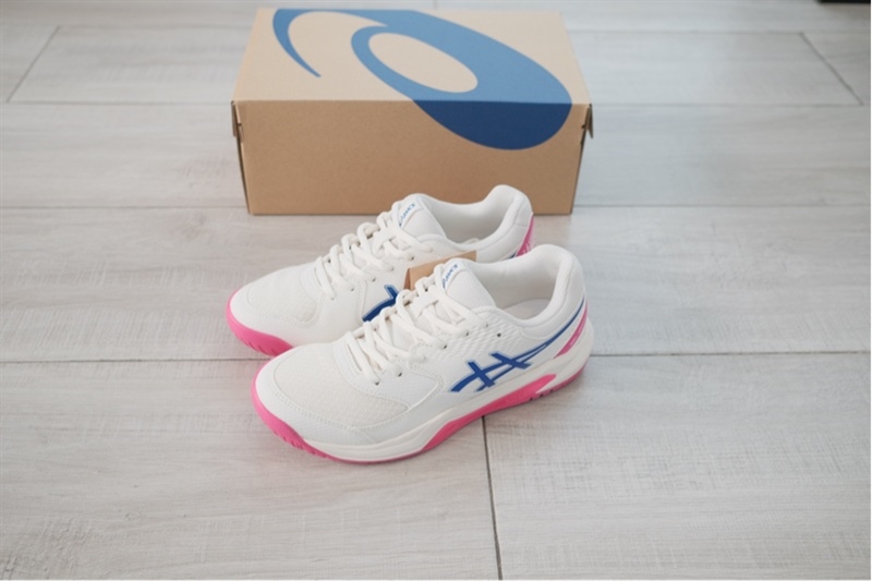 Giày Pickleball Tennis Asics Gel Dedicate 8 Wide Rose 1042A235-105