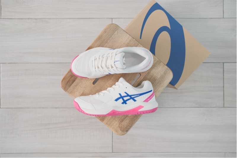 Giày Pickleball Tennis Asics Gel Dedicate 8 Wide Rose 1042A235-105