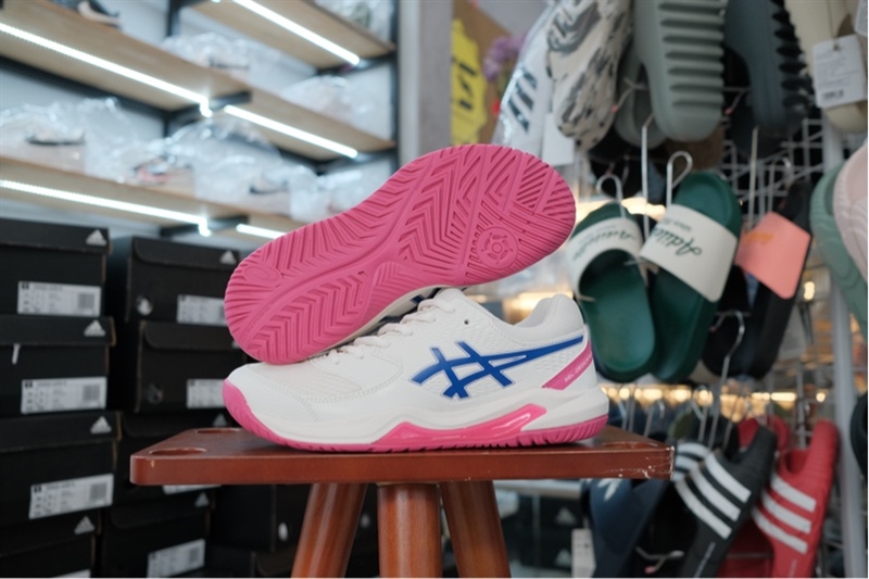 Giày Pickleball Tennis Asics Gel Dedicate 8 Wide Rose 1042A235-105