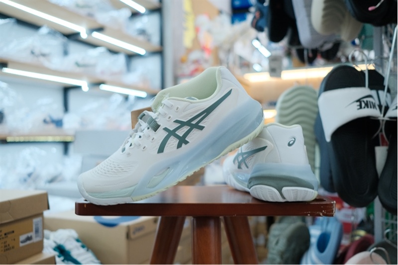 Giày Pickleball Tennis Asics Gel Resolution X White 1042A279-102 Giày Pickleball Tennis Asics Gel Resolution X White 1042A279-102