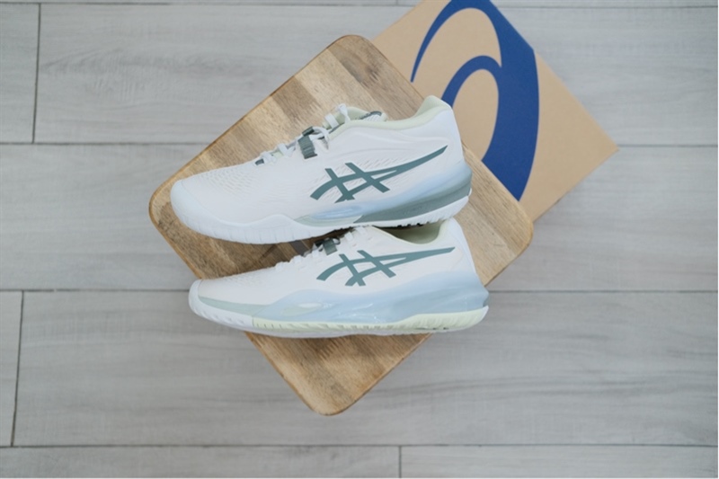 Giày Pickleball Tennis Asics Gel Resolution X White 1042A279-102 Giày Pickleball Tennis Asics Gel Resolution X White 1042A279-102