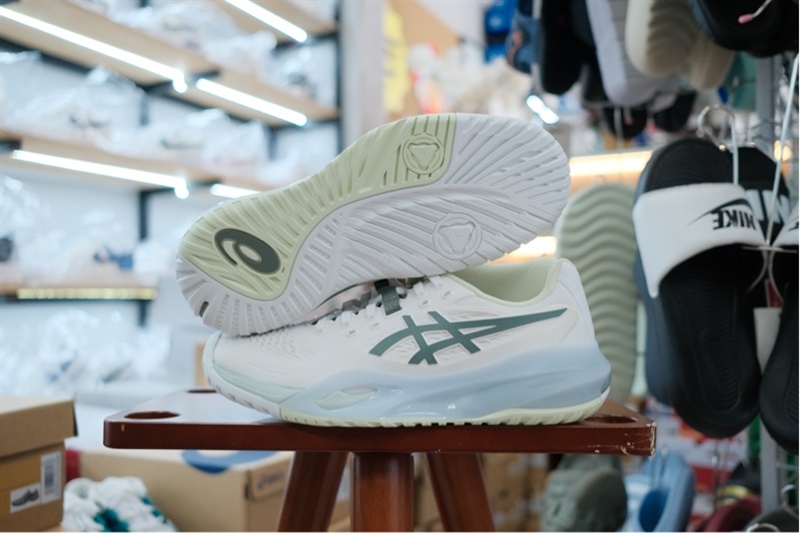Giày Pickleball Tennis Asics Gel Resolution X White 1042A279-102 Giày Pickleball Tennis Asics Gel Resolution X White 1042A279-102