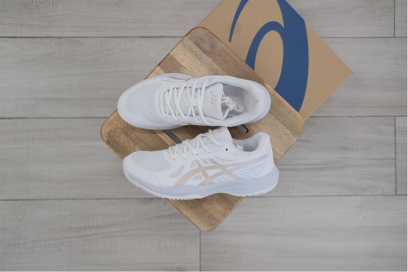 Giày Pickleball Tennis Asics Upcourt 6 Champagne 1074A045-103