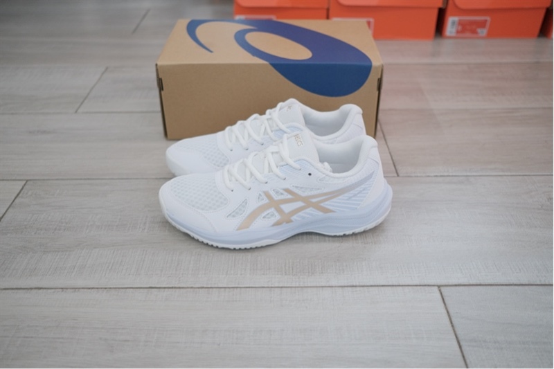 Giày Pickleball Tennis Asics Upcourt 6 Champagne 1074A045-103