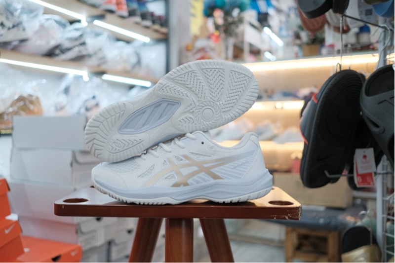 Giày Pickleball Tennis Asics Upcourt 6 Champagne 1074A045-103