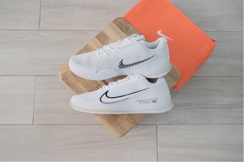 Giày Pickleball Tennis Nike Zoom Vapor 11 White Black DR6966-101