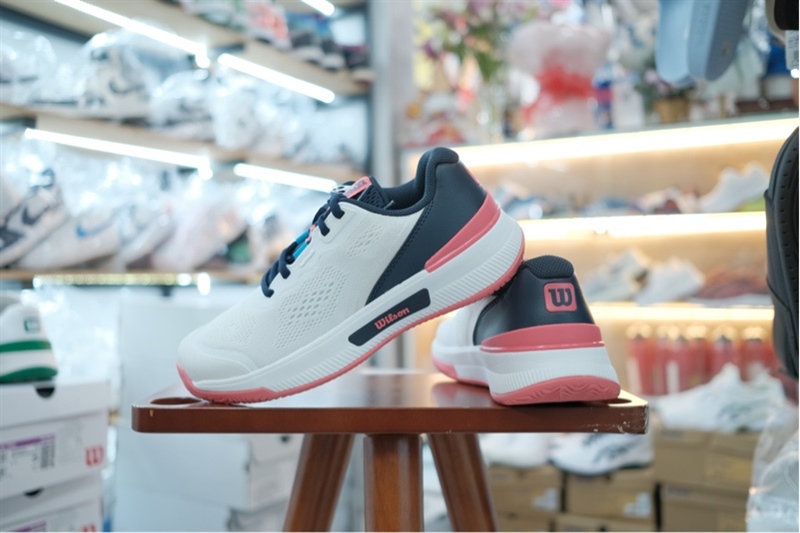 Giày Pickleball Tennis Wilson Intrigue Pro White Red WRS335840