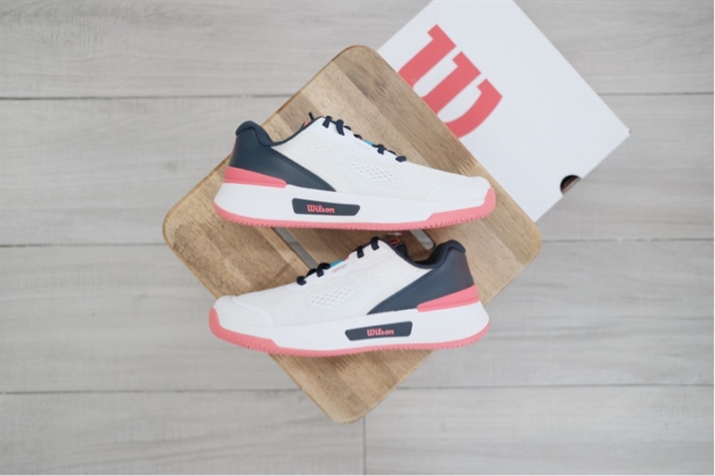 Giày Pickleball Tennis Wilson Intrigue Pro White Red WRS335840 - 36