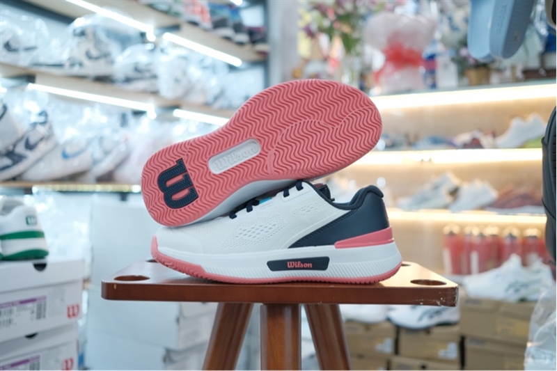 Giày Pickleball Tennis Wilson Intrigue Pro White Red WRS335840