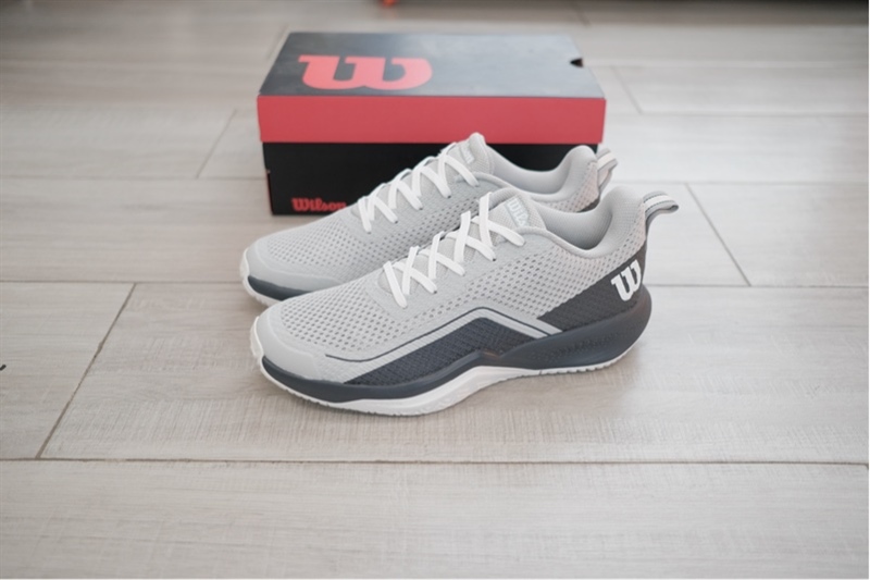 Giày Pickleball Tennis Wilson Rush Pro Lite Grey WRS333190