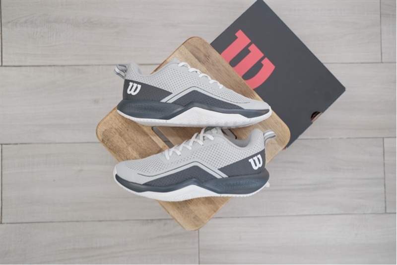 Giày Pickleball Tennis Wilson Rush Pro Lite Grey WRS333190 - 40