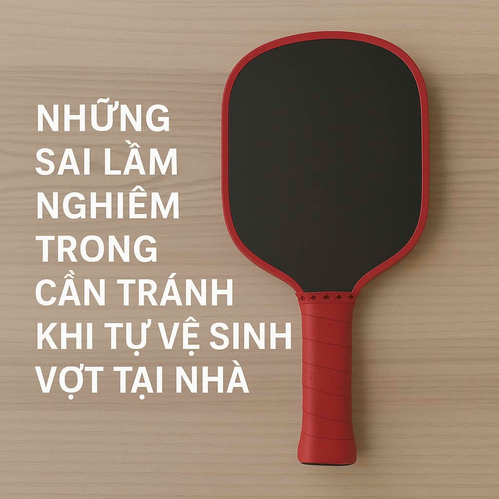 ve sinh vot pickleball