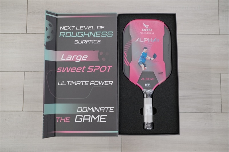 Vợt Pickleball Kamito Alpha 2 16mm KMVPK251312 - Đỏ Tím