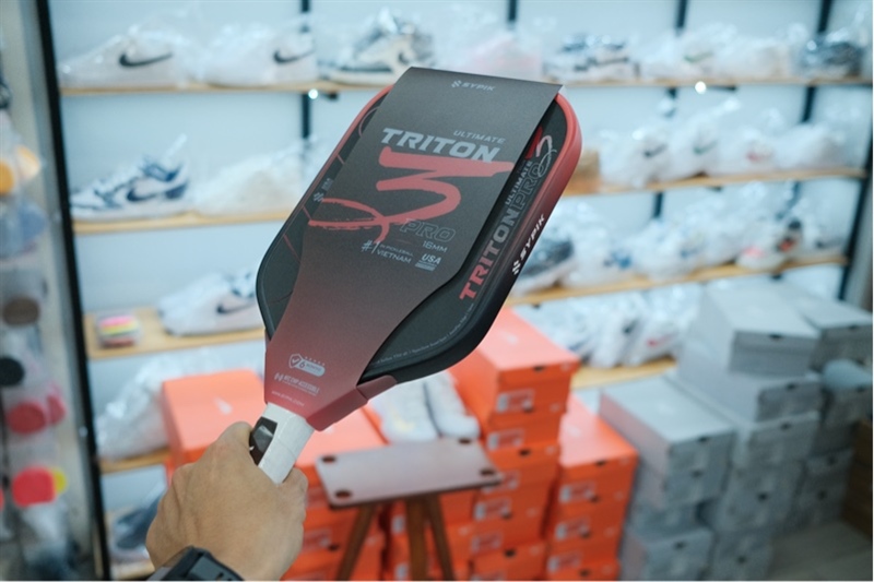 Vợt Pickleball Sypik Triton Pro 3 Ultimate Đỏ 16mm Vợt Pickleball Sypik Triton Pro 3 Ultimate Đỏ 16mm