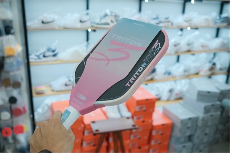 Vợt Pickleball Sypik Triton Pro 3 Ultimate Hồng 16mm