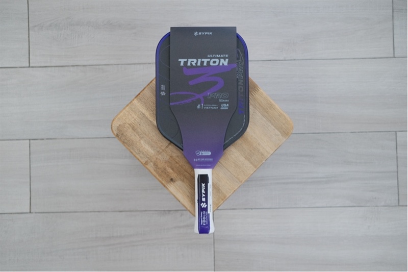 Vợt Pickleball Sypik Triton Pro 3 Ultimate Tím 16mm