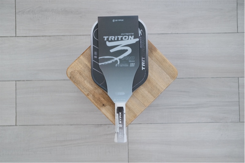 Vợt Pickleball Sypik Triton Pro 3 Ultimate Trắng 16mm - Trắng