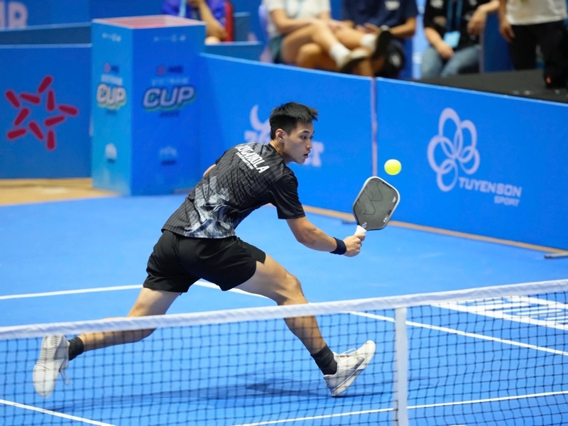 Vợt Pickleball Sypik Triton Pro 3 Ultimate Trắng 16mm