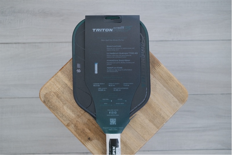 Vợt Pickleball Sypik Triton Pro 3 Ultimate Xanh 16mm Vợt Pickleball Sypik Triton Pro 3 Ultimate Xanh 16mm