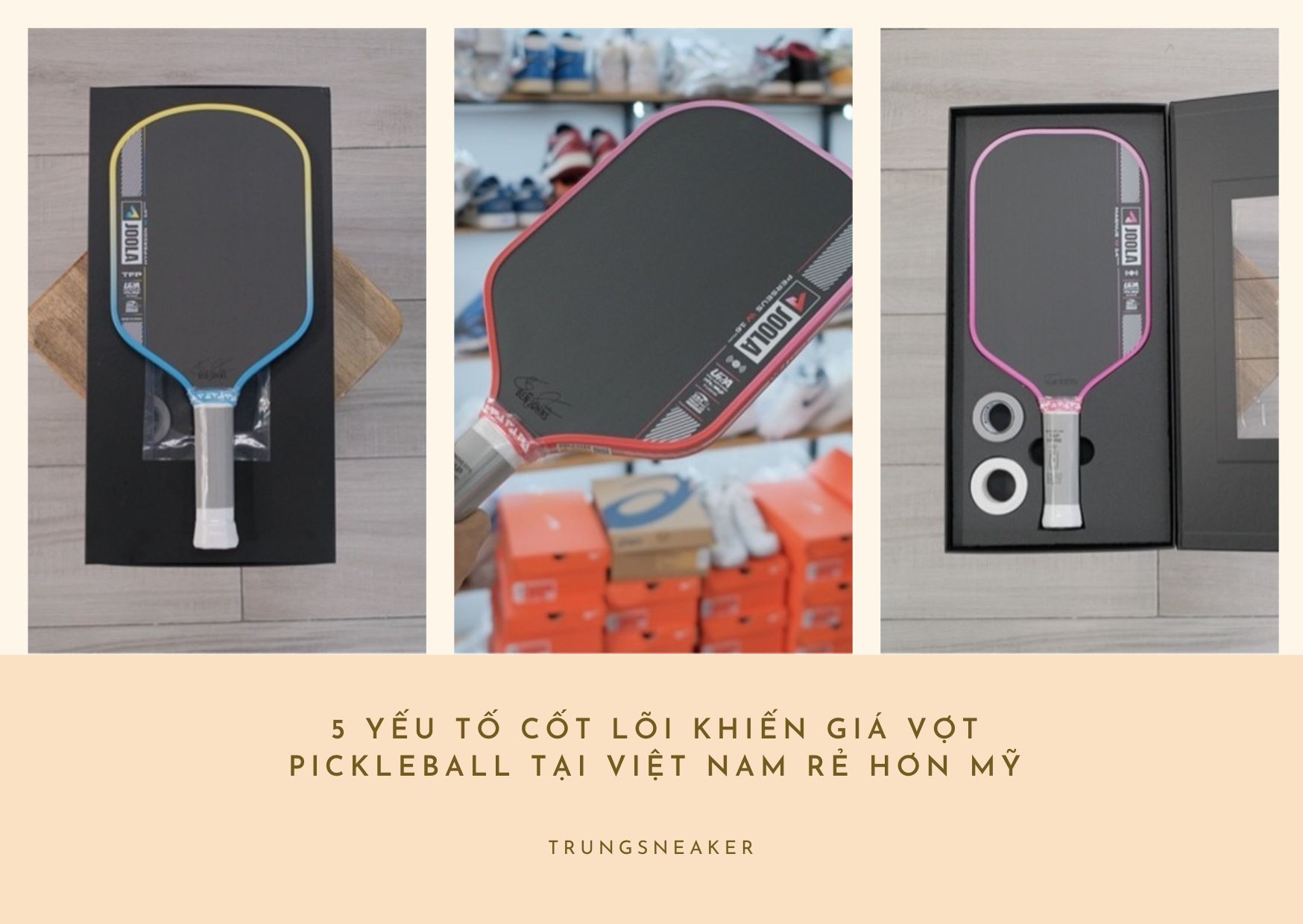 Tại sao vợt pickleball chính hãng tại Việt Nam lại rẻ hơn tại Mỹ? 1 Chi muon noi loi 2