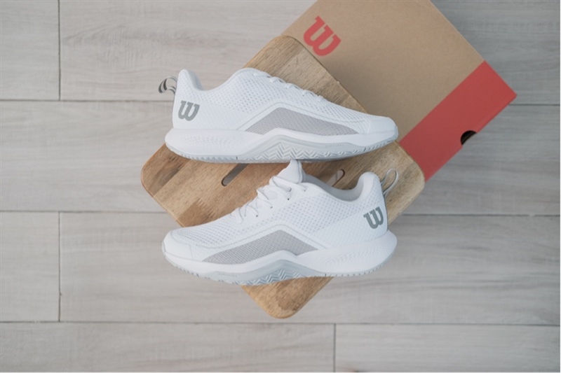Giày Pickleball Tennis Wilson Rush Pro Lite White WRS333760