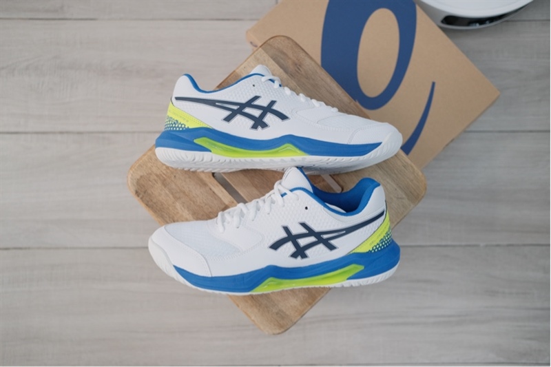 Giày Pickleball Tennis Asics Gel Dedicate 8 White 1041A409-103