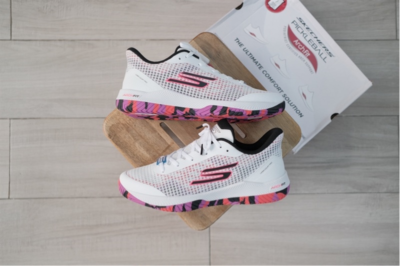 Giày Pickleball Skechers Viper Court Pro White 246069 WHP