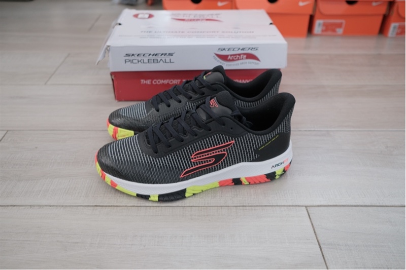 Giày Pickleball Skechers Viper Court Pro 2.0 Black 246109 BKMT Giày Pickleball Skechers Viper Court Pro 2.0 Black 246109 BKMT