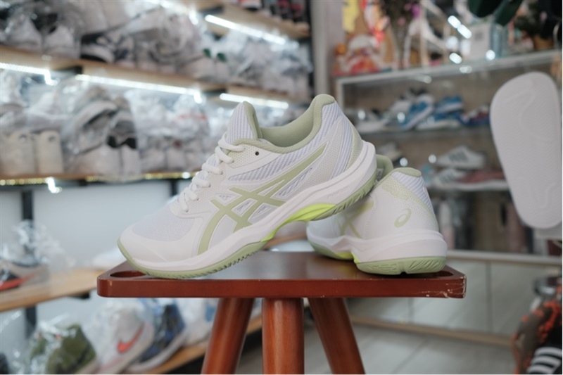 Giày Pickleball Tennis Asics Game FF White Jade 1042A280-101 - 37.5