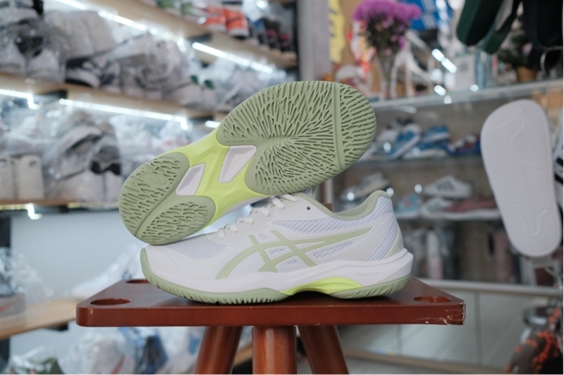 Giày Pickleball Tennis Asics Game FF White Jade 1042A280-101 - 37.5