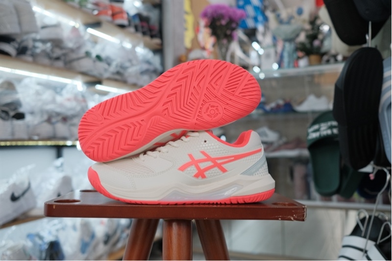 Giày Pickleball Tennis Asics Gel Dedicate 8 Flash Red 1042A236-103 - 38