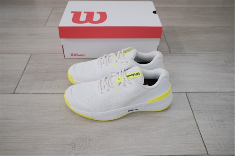 Giày Pickleball Tennis Wilson Intrigue Pro White Yellow WRS335860 - 40.5