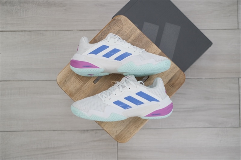 Giày Pickleball Tennis Adidas Barricade 13 White Mint IF9130