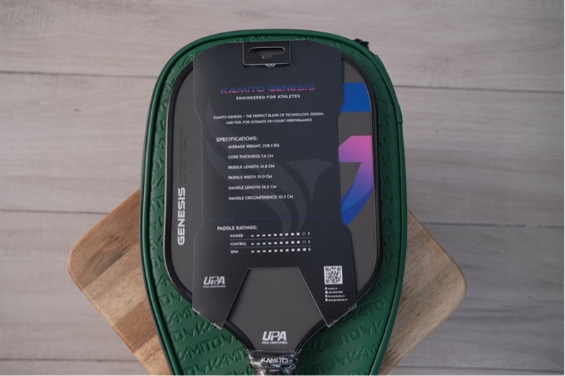 Vợt Pickleball Kamito Genesis Đen 16mm KMVPK260640