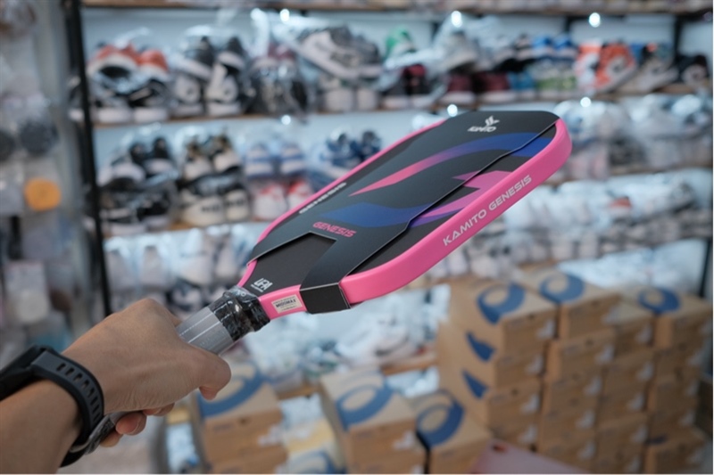 Vợt Pickleball Kamito Genesis Hồng 16mm KMVPK26061