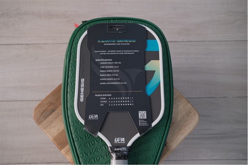 Vợt Pickleball Kamito Genesis Xanh Dương Trắng 16mm KMVPK260625